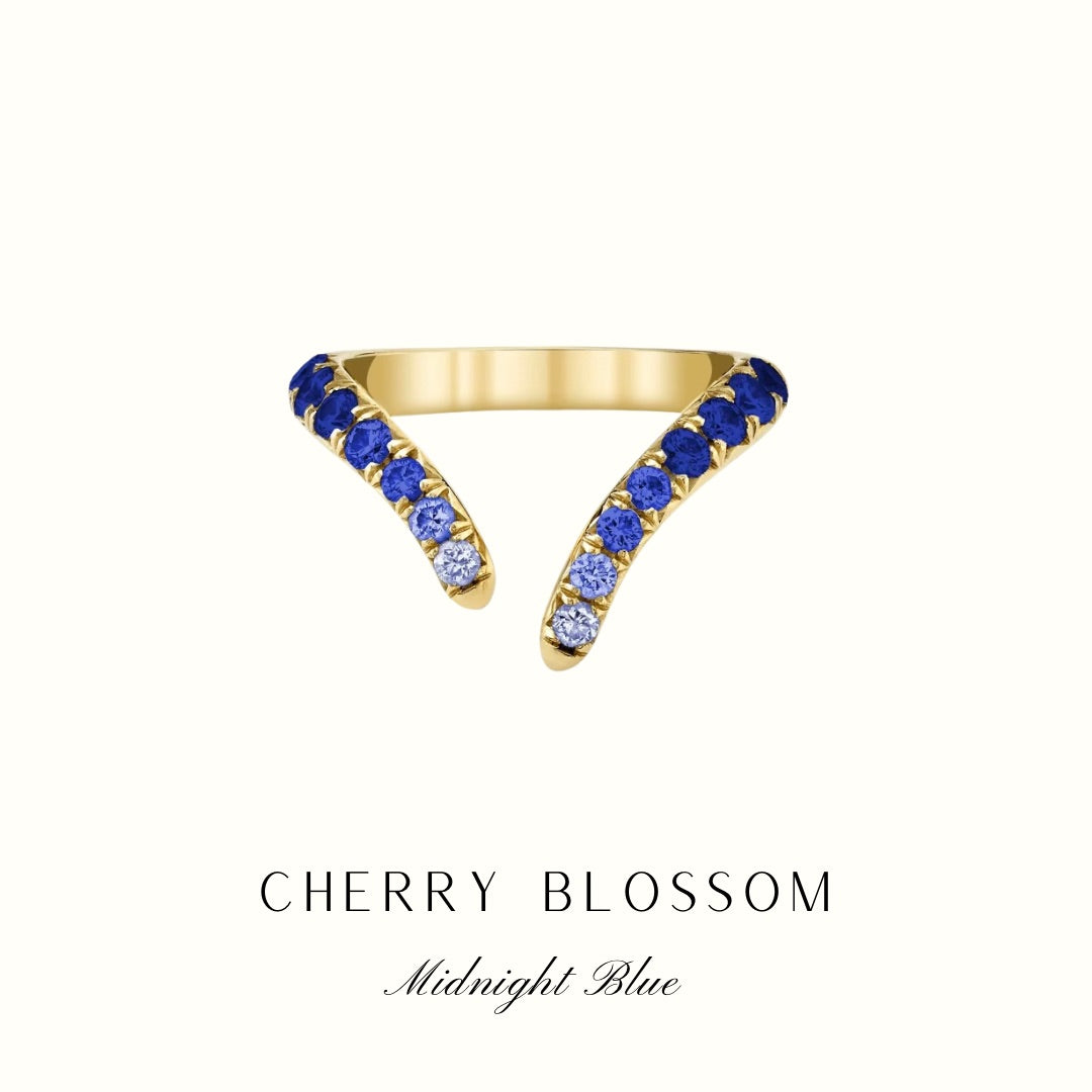 Midnight Blue - Cherry Blossom