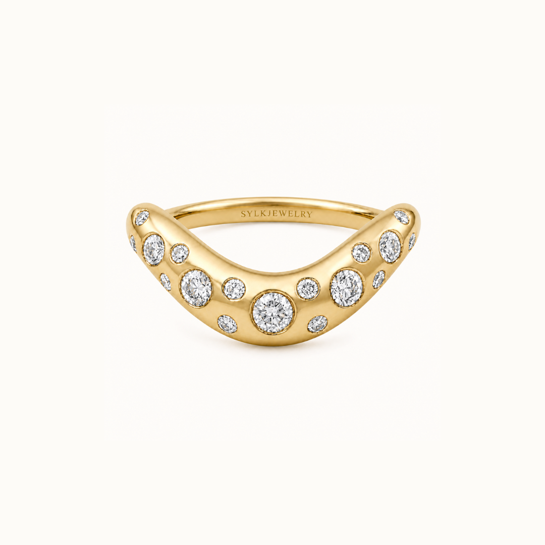 Vela Contour Ring
