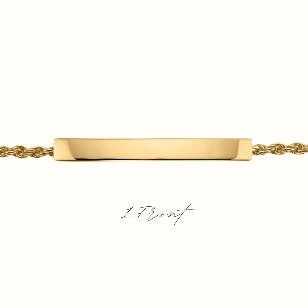Rawiya: Engraved Bracelet - راوية