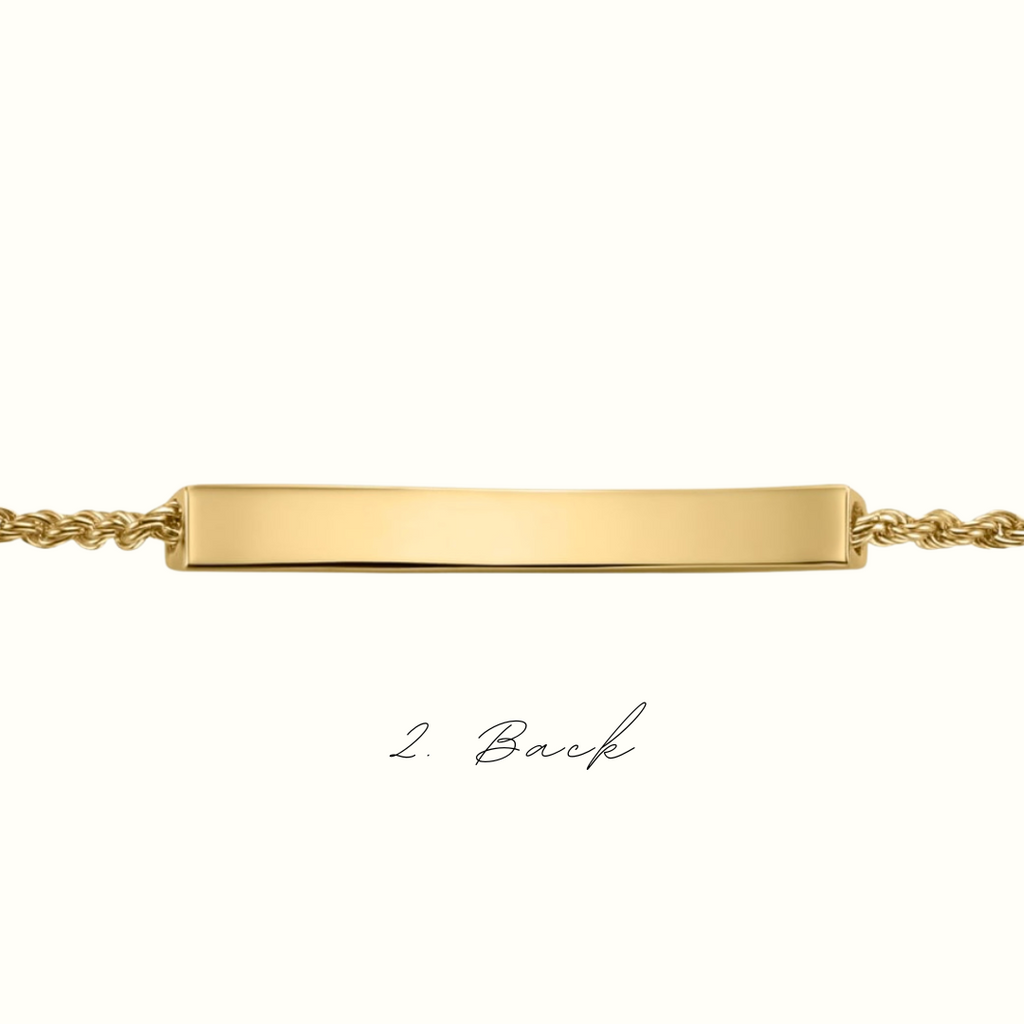 Rawiya: Engraved Bracelet - راوية
