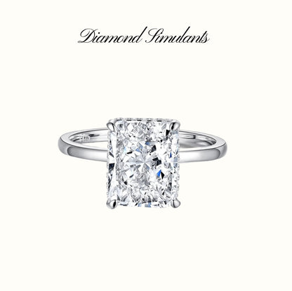 4.0 CT Radiant Amara Ring