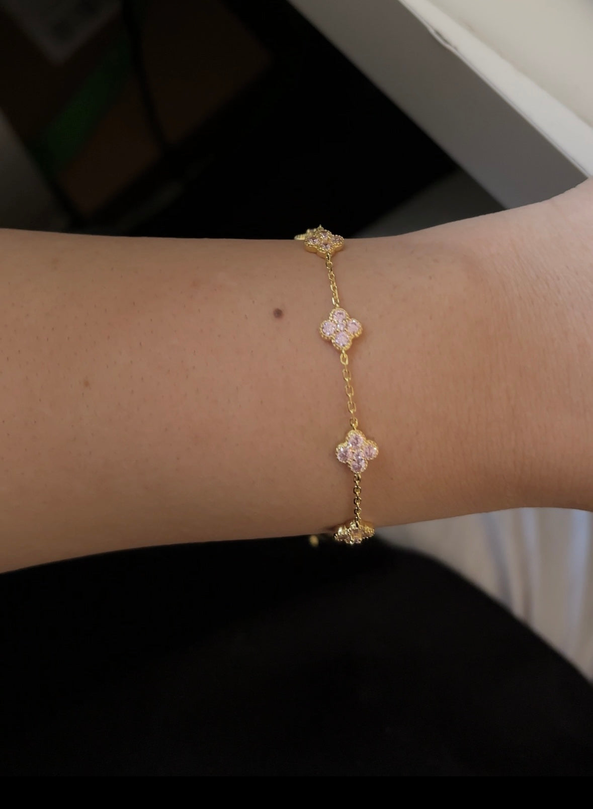 Champagne Pink Zulfaan Bracelet