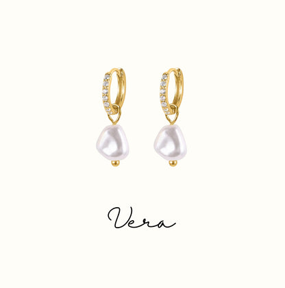 Vera Pearl Drop Earrings