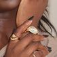 Pear Signet Ring