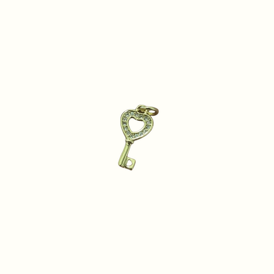 The Key to my Heart Charm