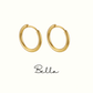 Bella simple hoops