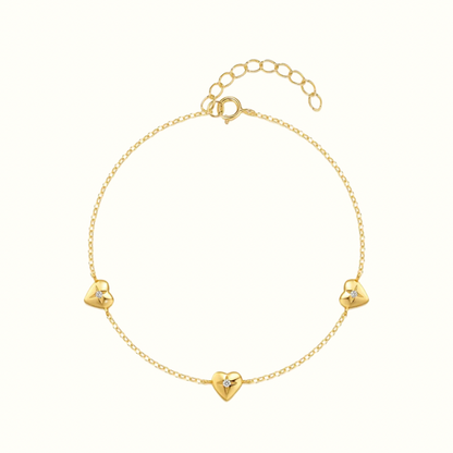 Malika: Queen of Hearts bracelet - ملكة