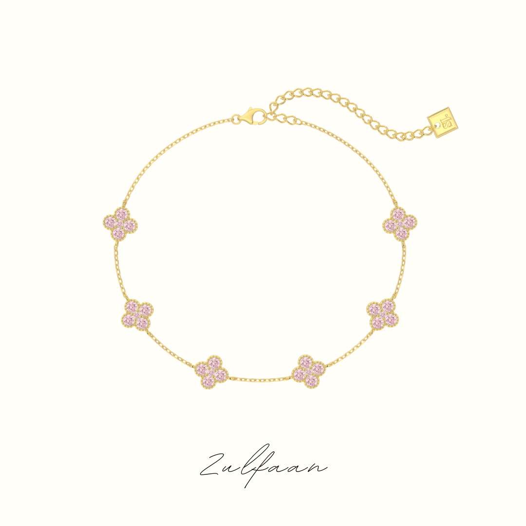 Champagne Pink Zulfaan Bracelet
