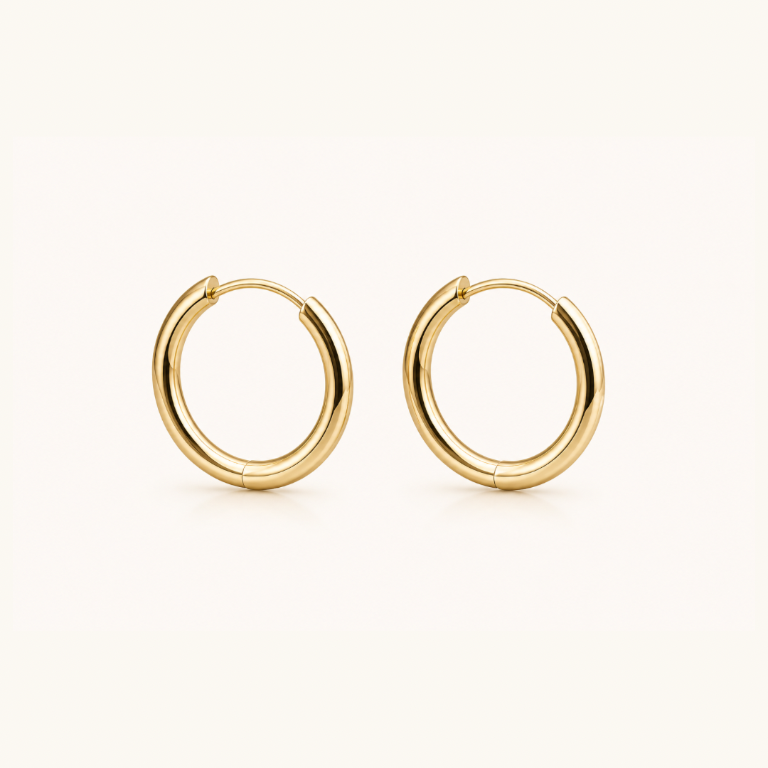 Bella simple hoops