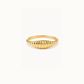 Zeenah Ribbed Signet