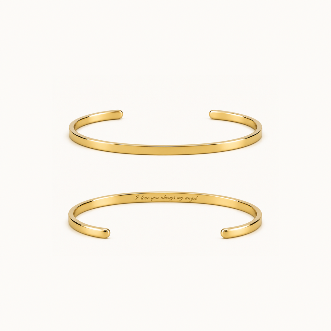 Ayat Engraved Cuff