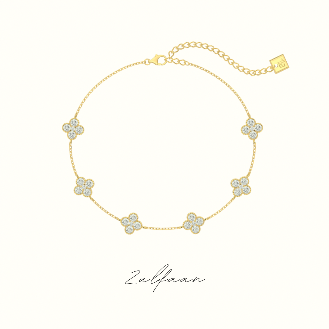Ice White Zulfaan Bracelet - Pre Order