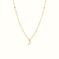 Azra: Arabic initial necklace - عذراء