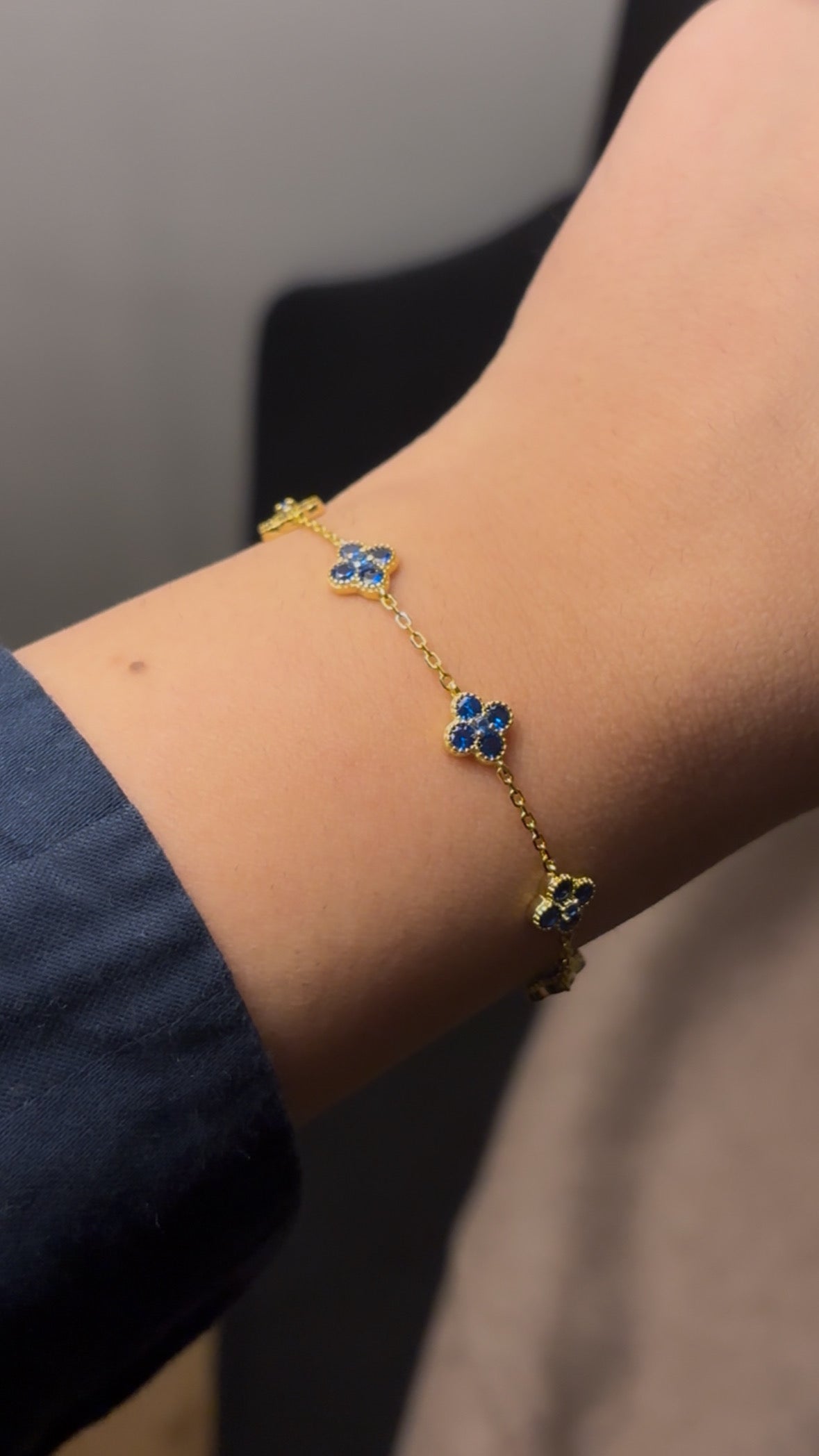 Sapphire Blue Zulfaan Bracelet