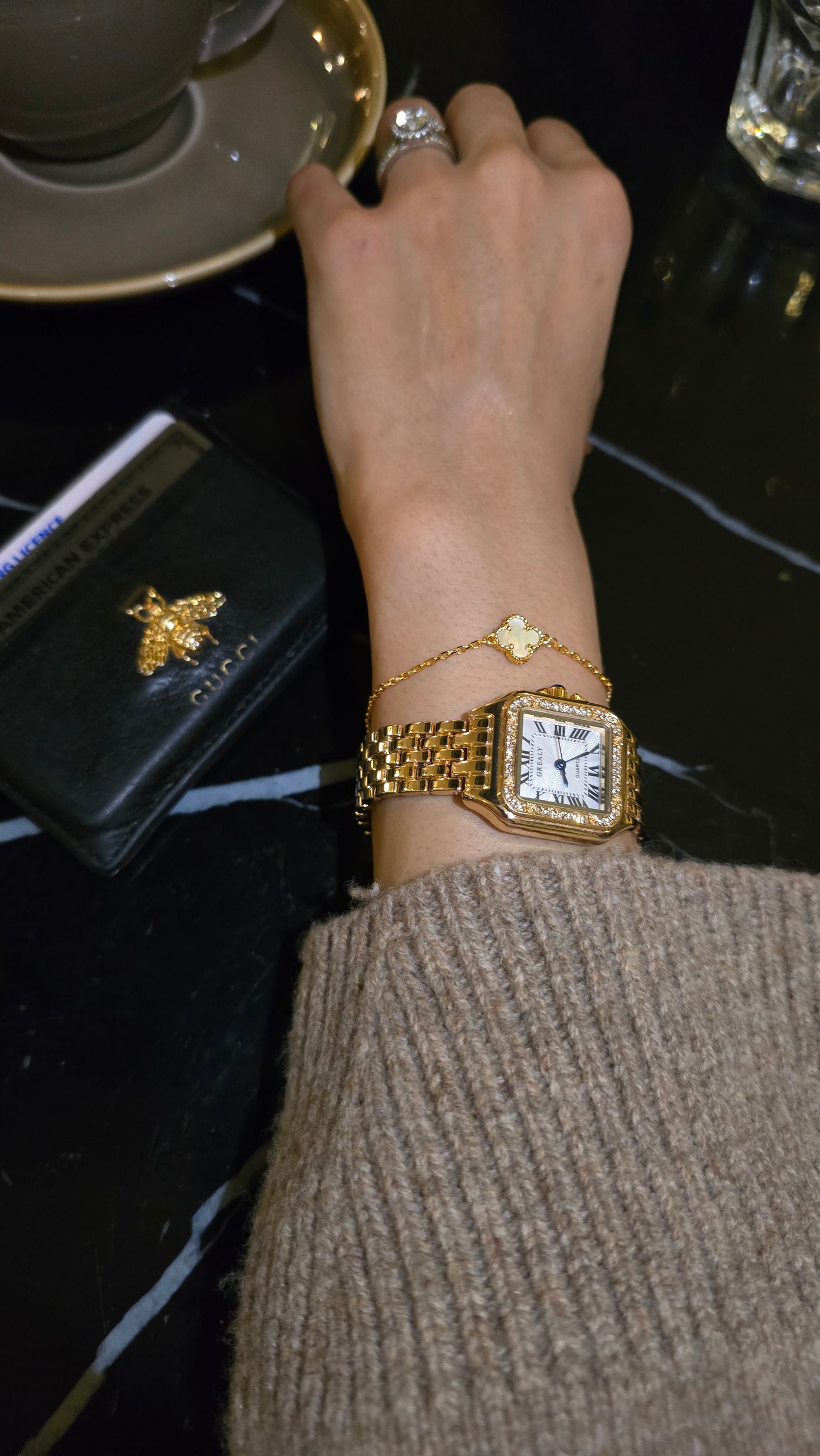 Soraya Gold Watch