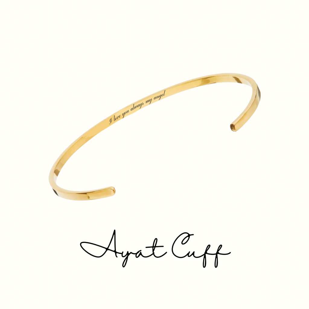 Ayat Engraved Cuff