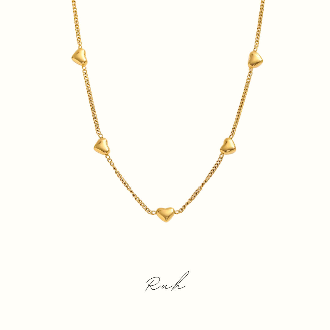 Ruh Hearts Necklace