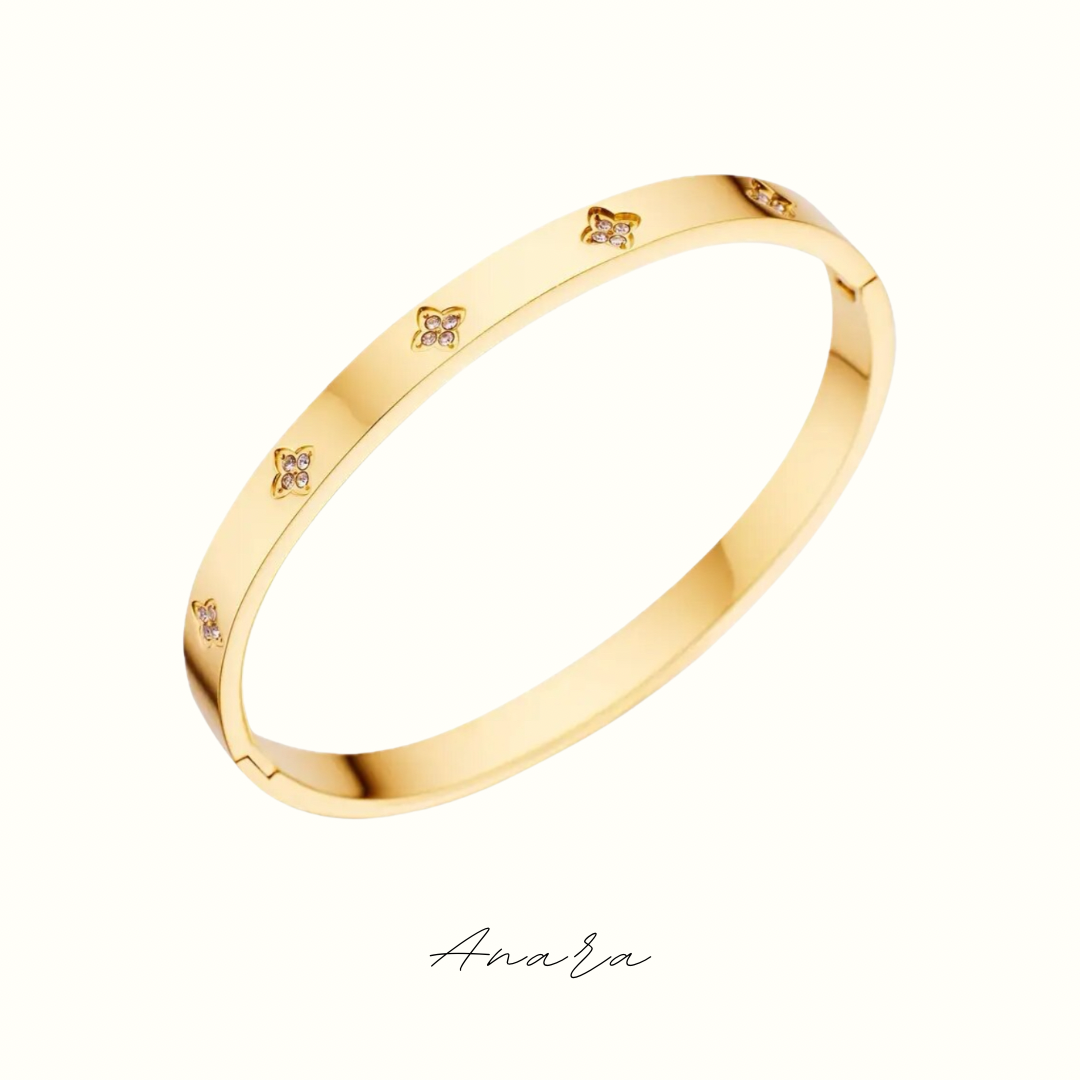 Anara Clover Bangle