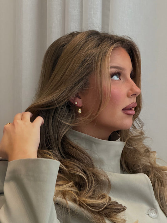 Pear Hook Earrings