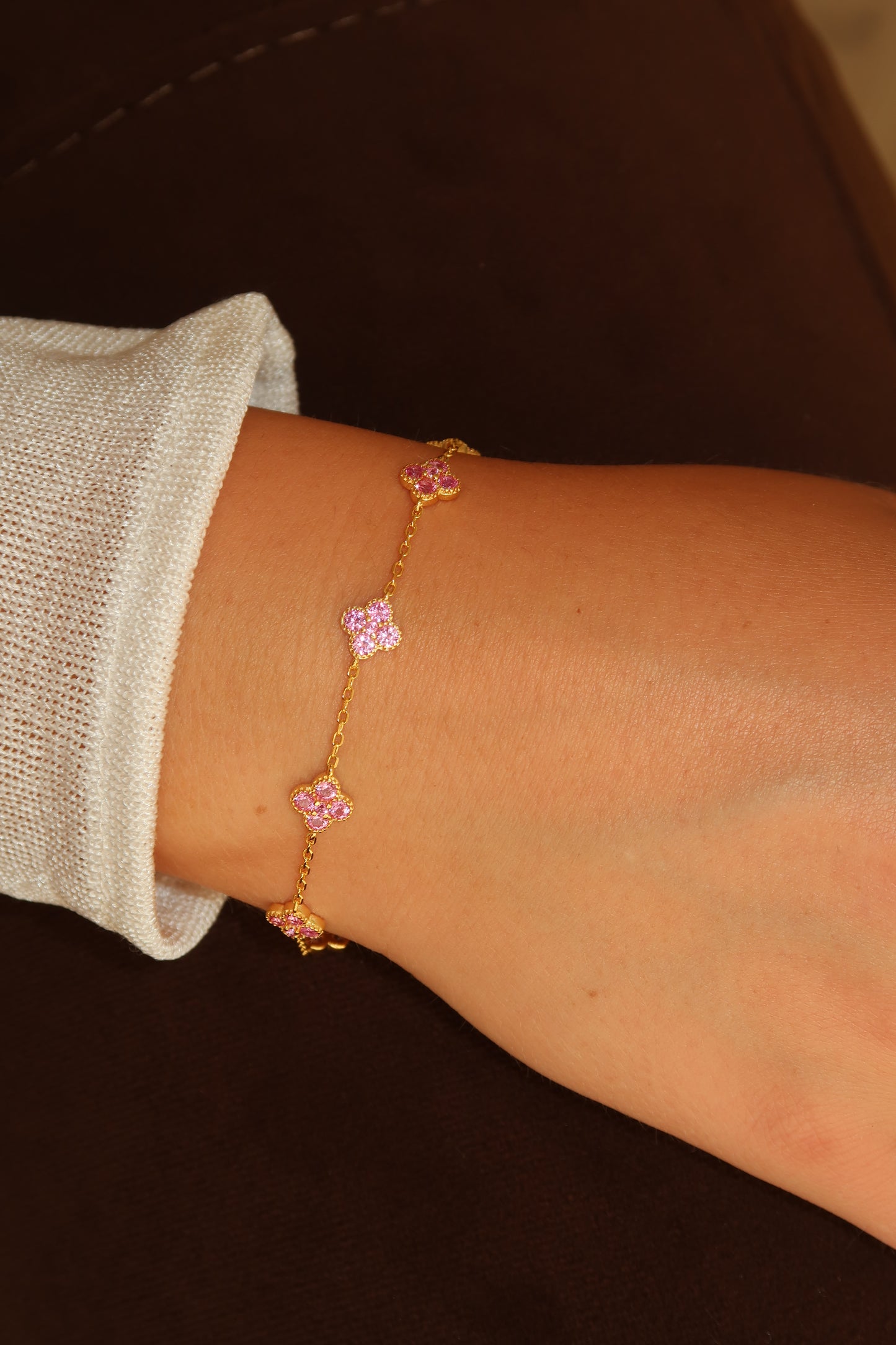 Orchid Pink Zulfaan Bracelet