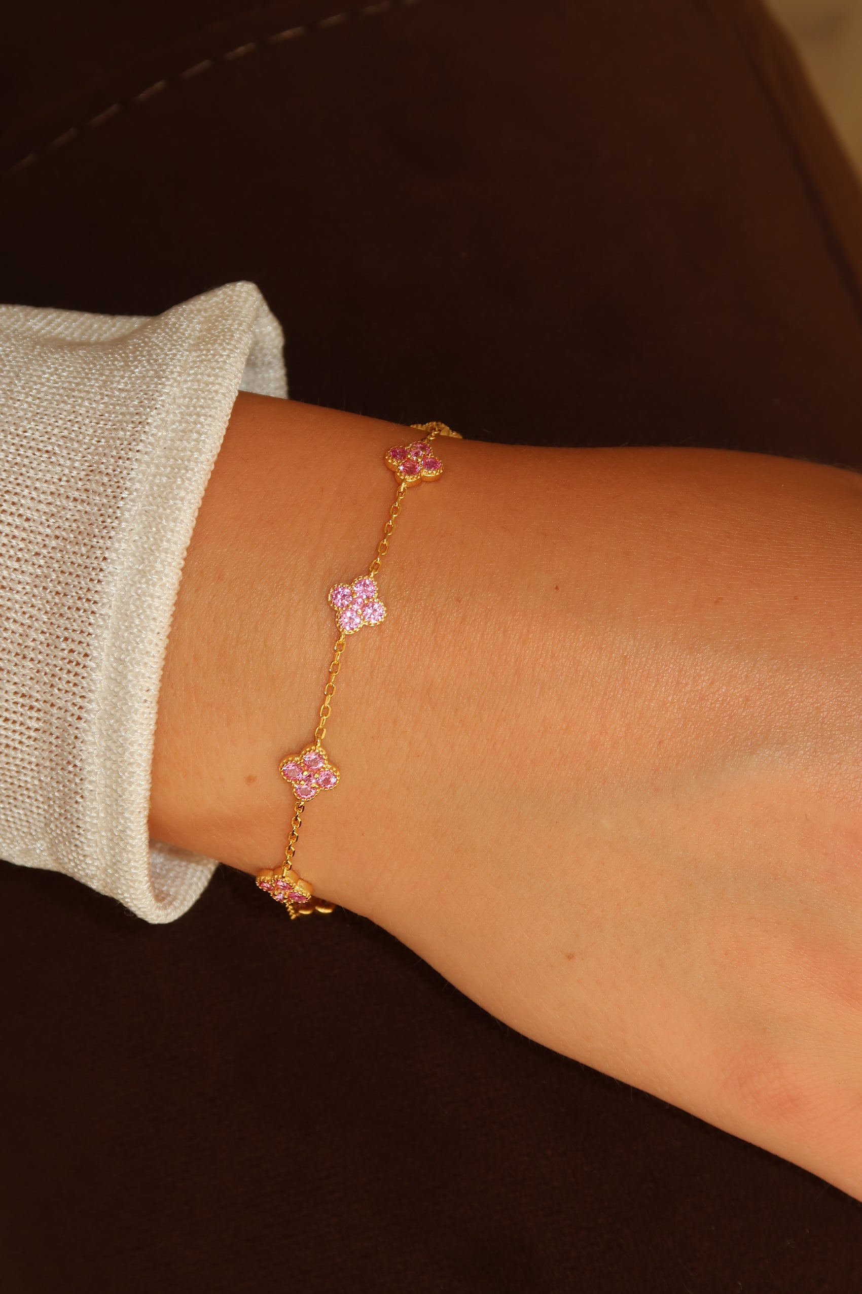 Orchid Pink Zulfaan Bracelet