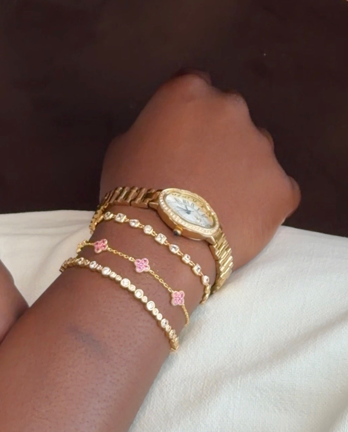 Orchid Pink Zulfaan Bracelet