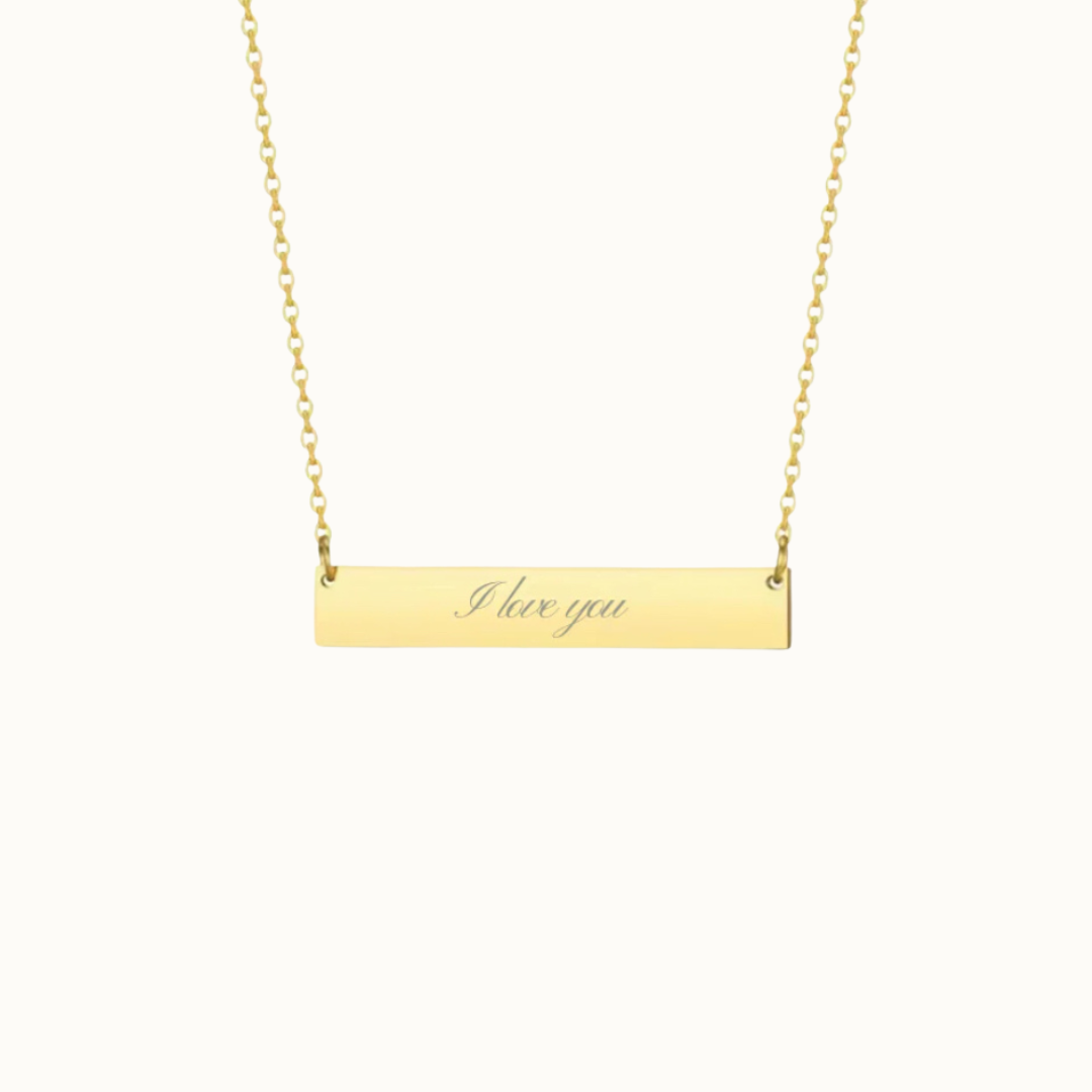 Rani Engraved necklace