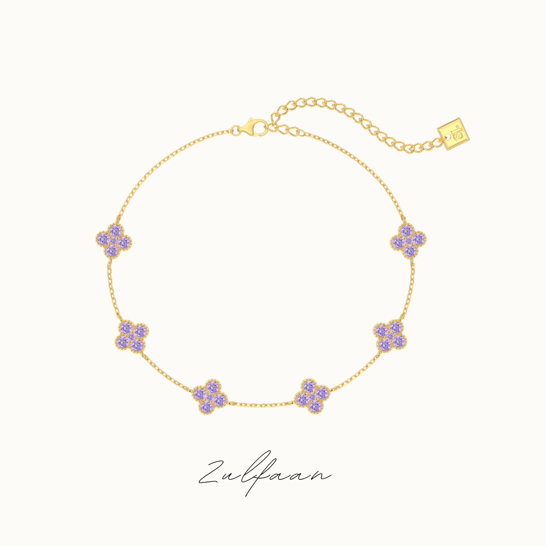 Purple Zulfaan Bracelet