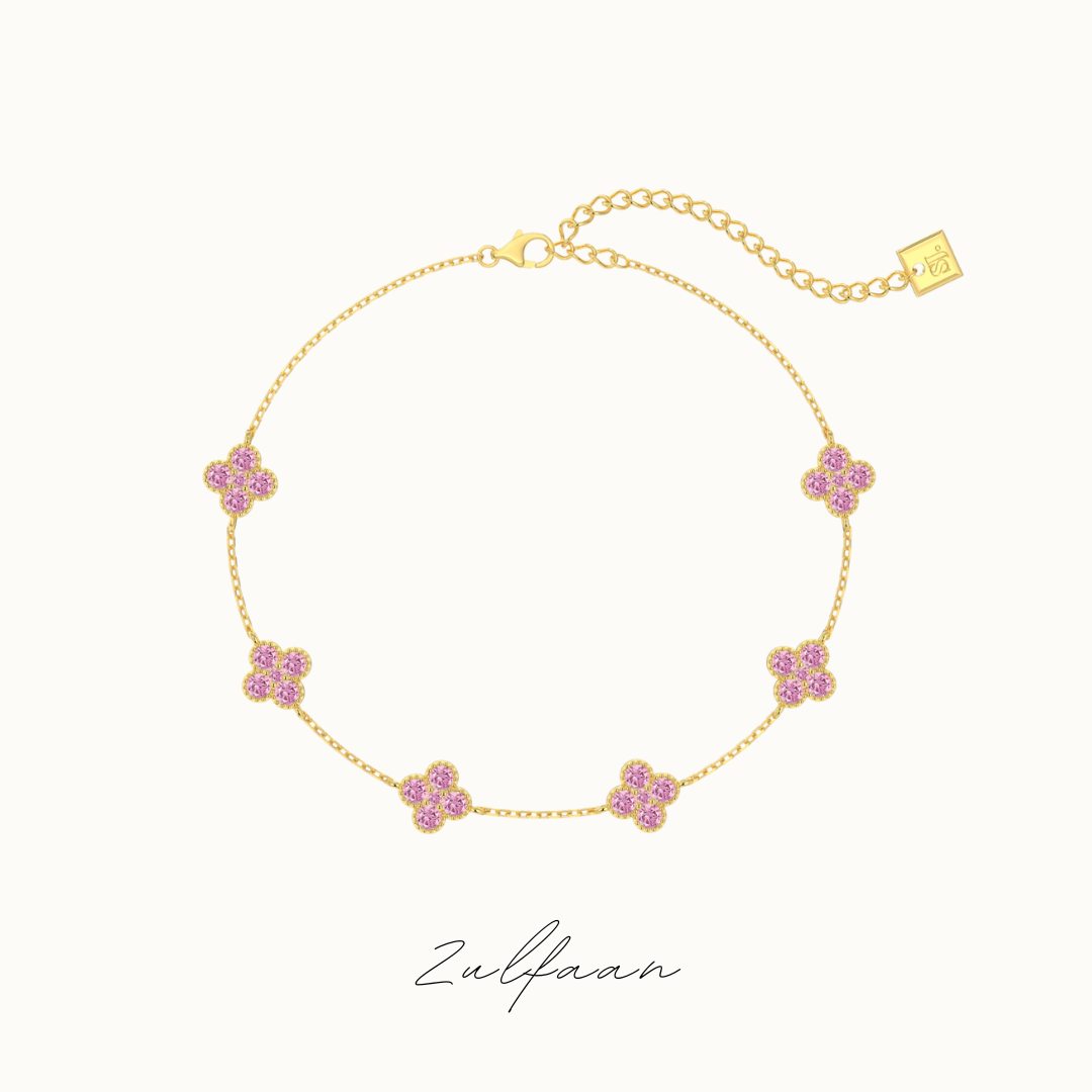 Orchid Pink Zulfaan Bracelet