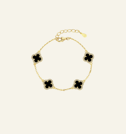 Elham Black Clover bracelet