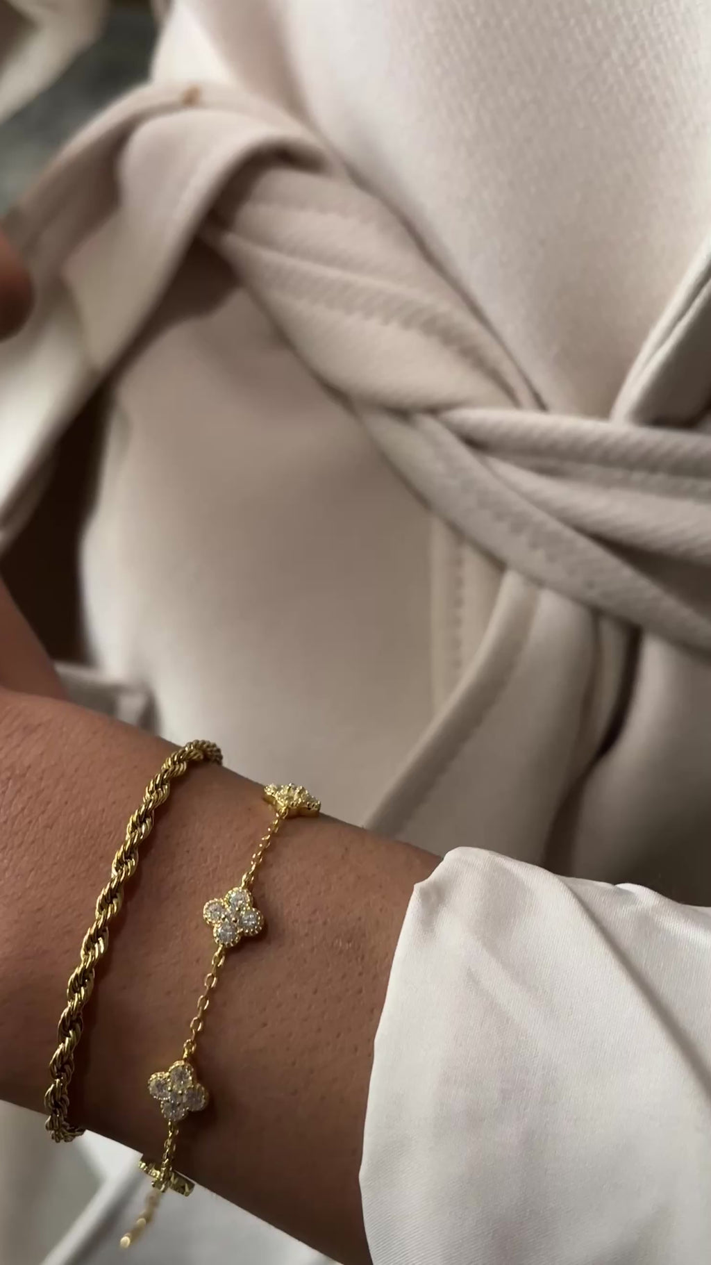 White Zulfaan Bracelet